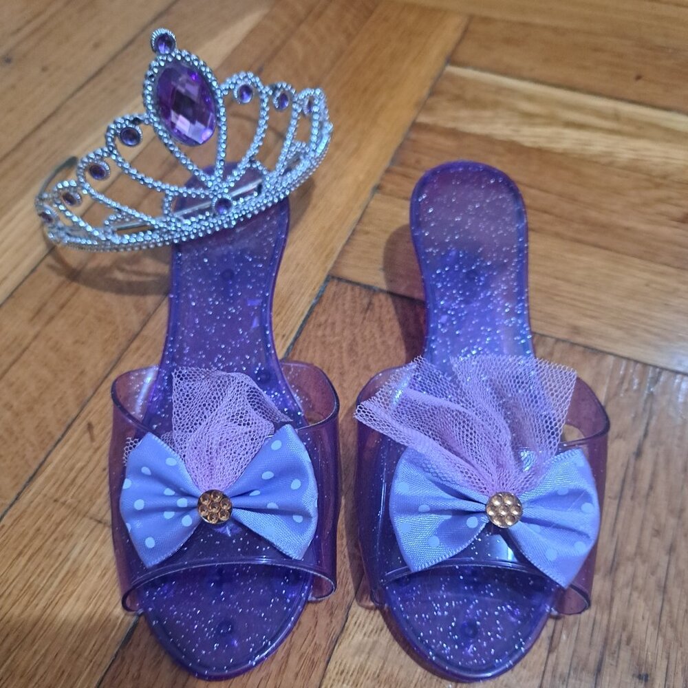 3 Set Princess Crown and Slippers